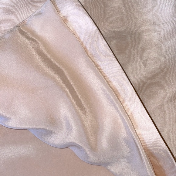 Oscar De La Renta Vintage NWT Silk Moire Pencil Skirt - Picture 6 of 11